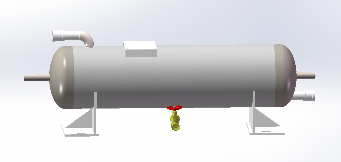 卧式盘管换热器